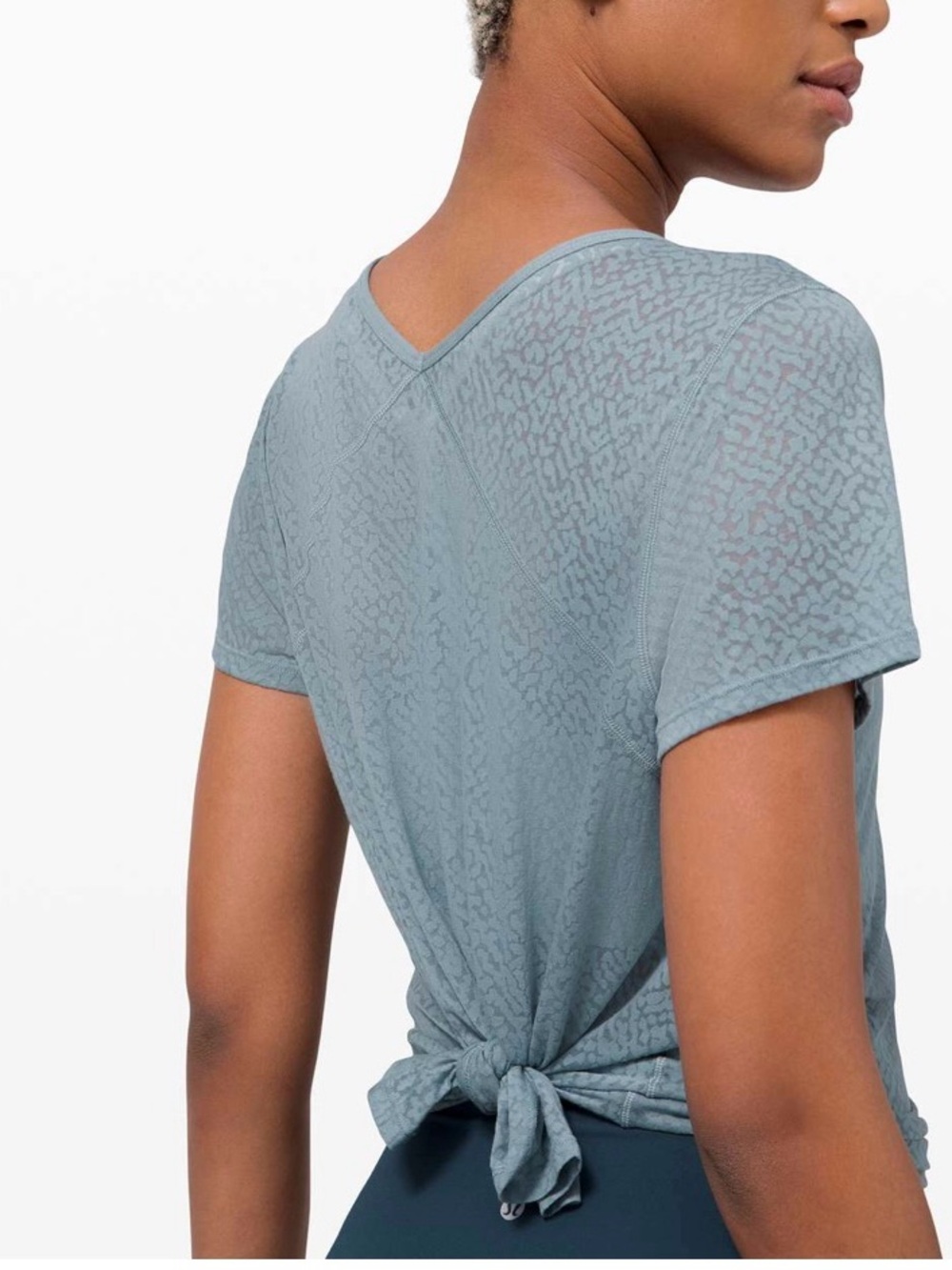 Lululemon Loop Around Tee *NWT *Blue‎ Fog